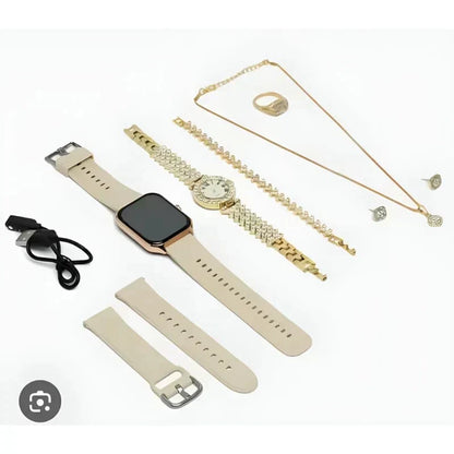 A58 Plus Smart Watch | Watch For Girl | Fitness Tracker, Blood Pressure Monitor Smart Watch